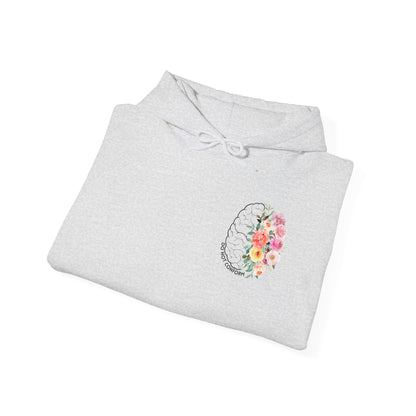Hoodie Do Not Conform brain with flowers Tee | Romans 12:2 religious sweatshirt