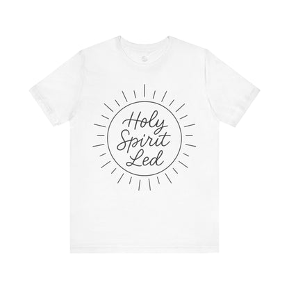 “Holy Spirit Led” Minimalist T-Shirt – John 14:26 Inspired