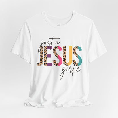 Just a Jesus Girlie tee | T-Shirt