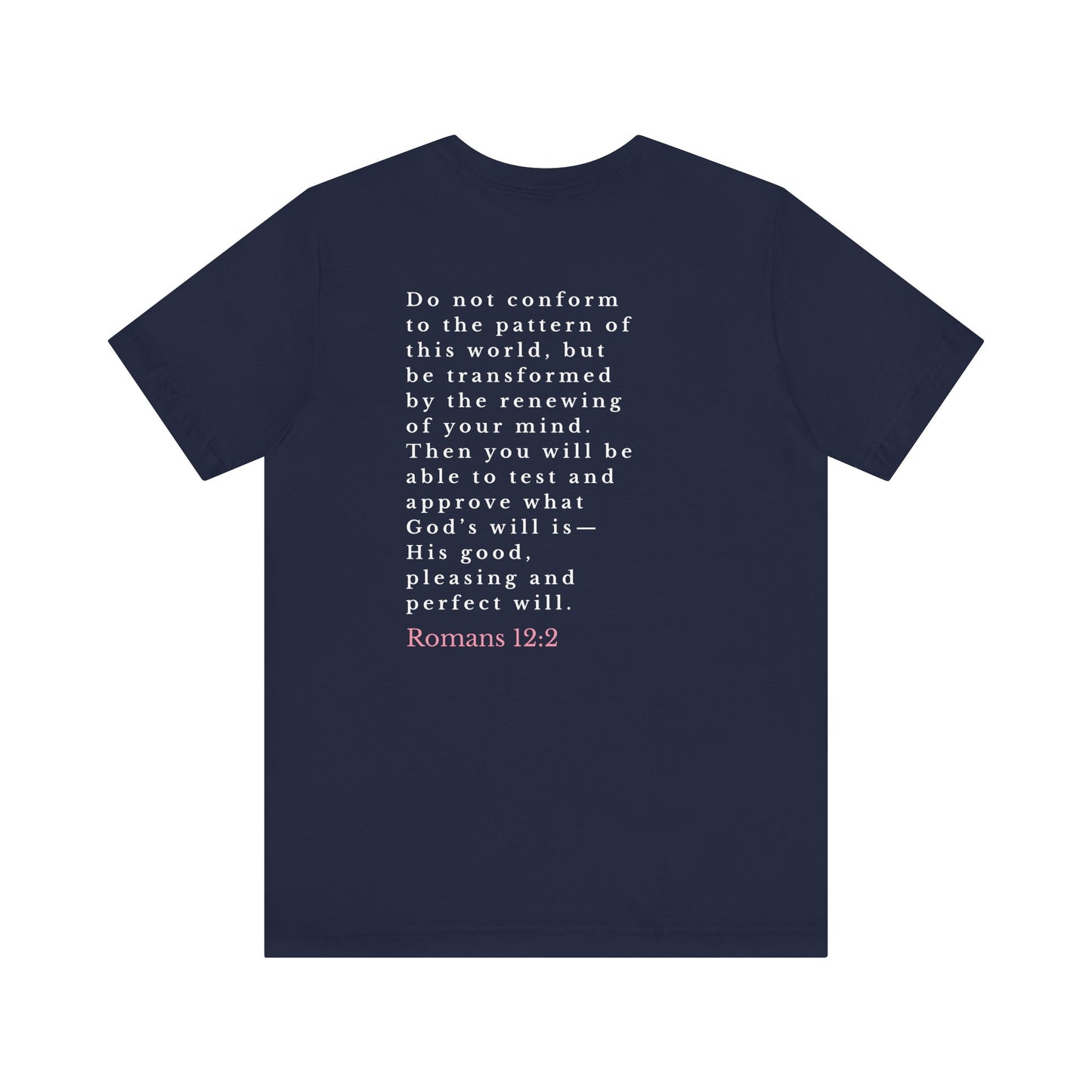 Romans 12:2 Shirt – Renew Your Mind Christian Tee