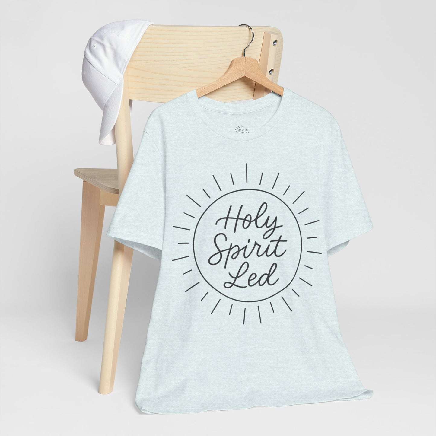 “Holy Spirit Led” Minimalist T-Shirt – John 14:26 Inspired