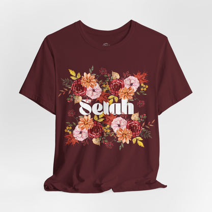 Selah Fall Floral T-Shirt – Cozy & Stylish for the Season