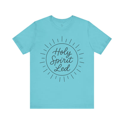 “Holy Spirit Led” Minimalist T-Shirt – John 14:26 Inspired