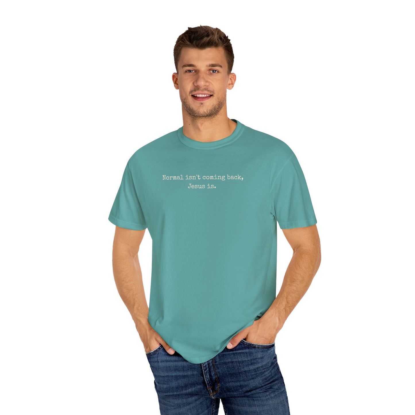 Comfort Colors® Jesus Is Coming Shirt – Revelation Bible Tee, End Times Faith Gift Idea
