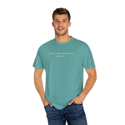 Comfort Colors® Jesus Is Coming Shirt – Revelation Bible Tee, End Times Faith Gift Idea
