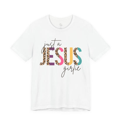 Just a Jesus Girlie tee | T-Shirt
