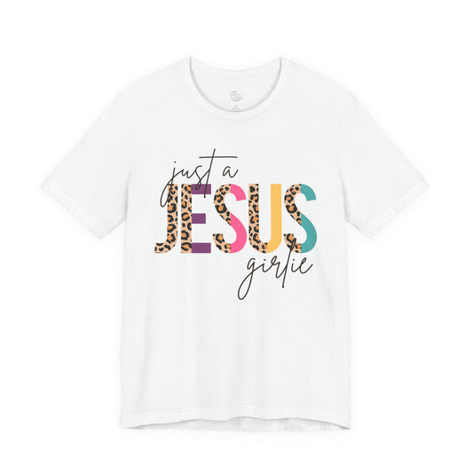 Just a Jesus Girlie tee | T-Shirt
