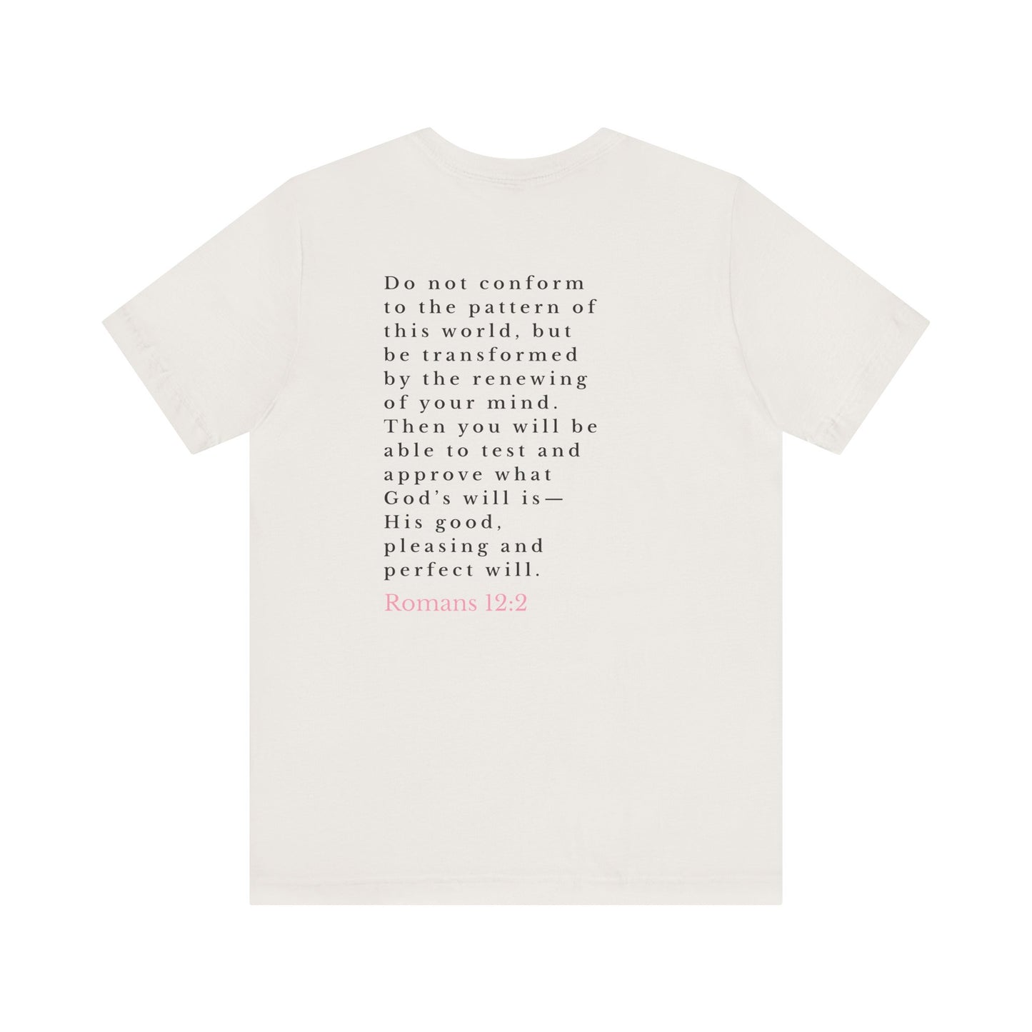 Romans 12:2 Shirt – Renew Your Mind Christian Tee