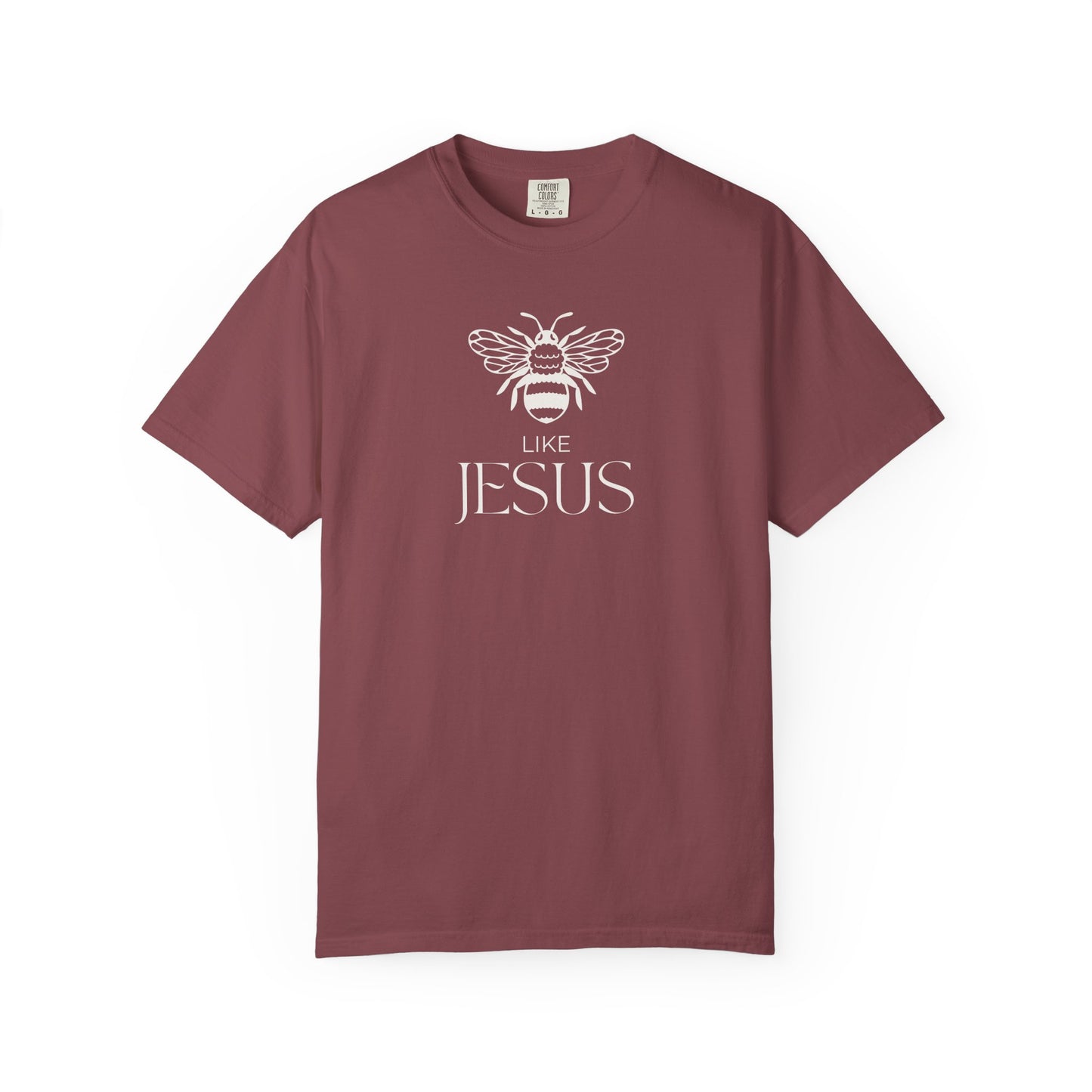 Bee Like Jesus Shirt – Christian Graphic Tee for Women – Faith-Based Apparel – Be Kind Like Jesus Shirt – Religious T-Shirt Gift Idea