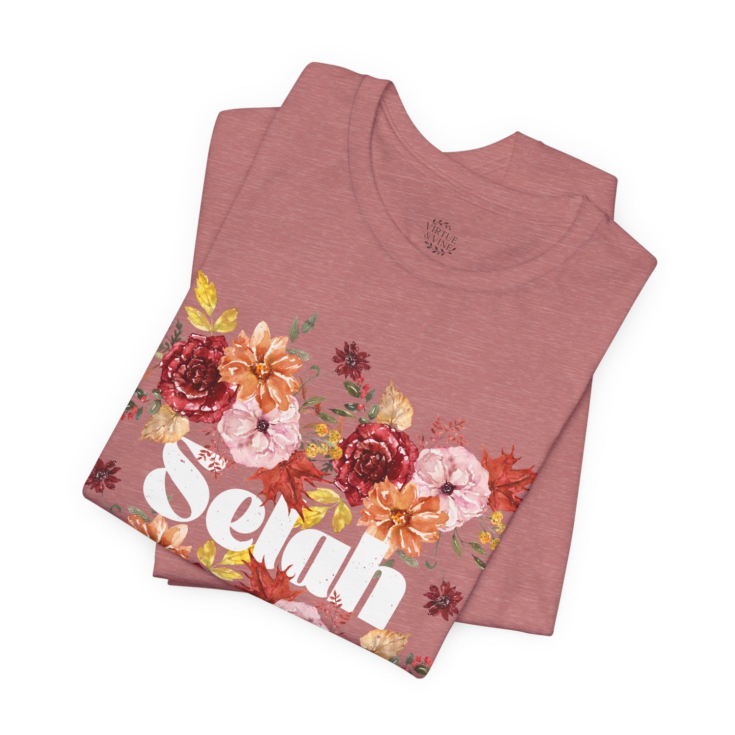 Selah Fall Floral T-Shirt – Cozy & Stylish for the Season
