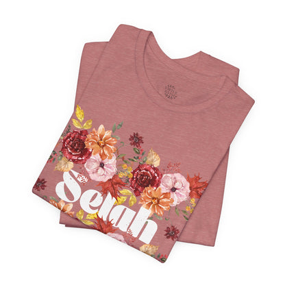 Selah Fall Floral T-Shirt – Cozy & Stylish for the Season