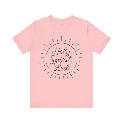 “Holy Spirit Led” Minimalist T-Shirt – John 14:26 Inspired