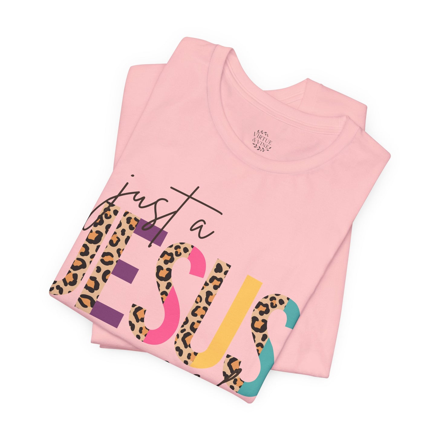 Just a Jesus Girlie tee | T-Shirt