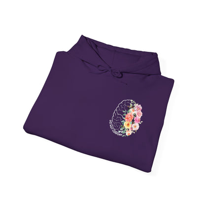 Hoodie Do Not Conform brain with flowers Tee | Romans 12:2 religious sweatshirt