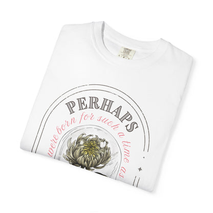 November Birth Flower T-Shirt | Esther 4:14 Christian Tee