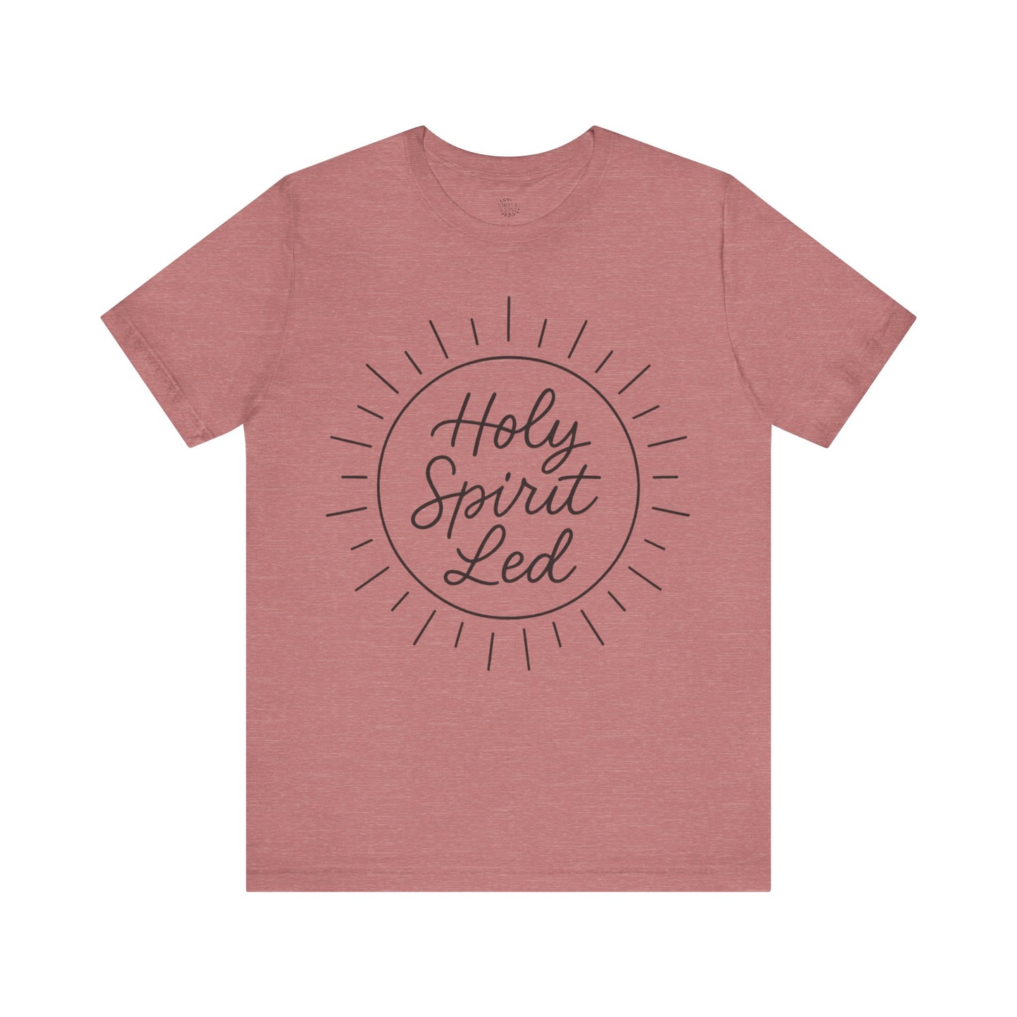 “Holy Spirit Led” Minimalist T-Shirt – John 14:26 Inspired
