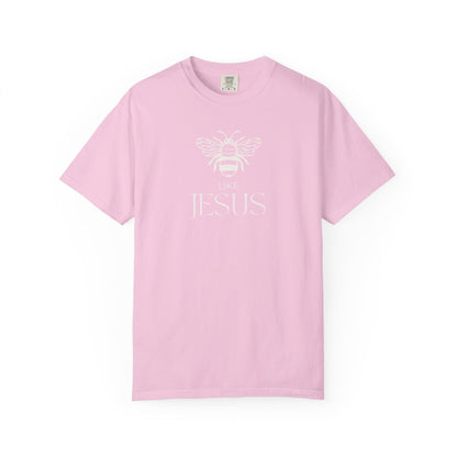 Bee Like Jesus Shirt – Christian Graphic Tee for Women – Faith-Based Apparel – Be Kind Like Jesus Shirt – Religious T-Shirt Gift Idea