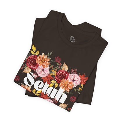 Selah Fall Floral T-Shirt – Cozy & Stylish for the Season