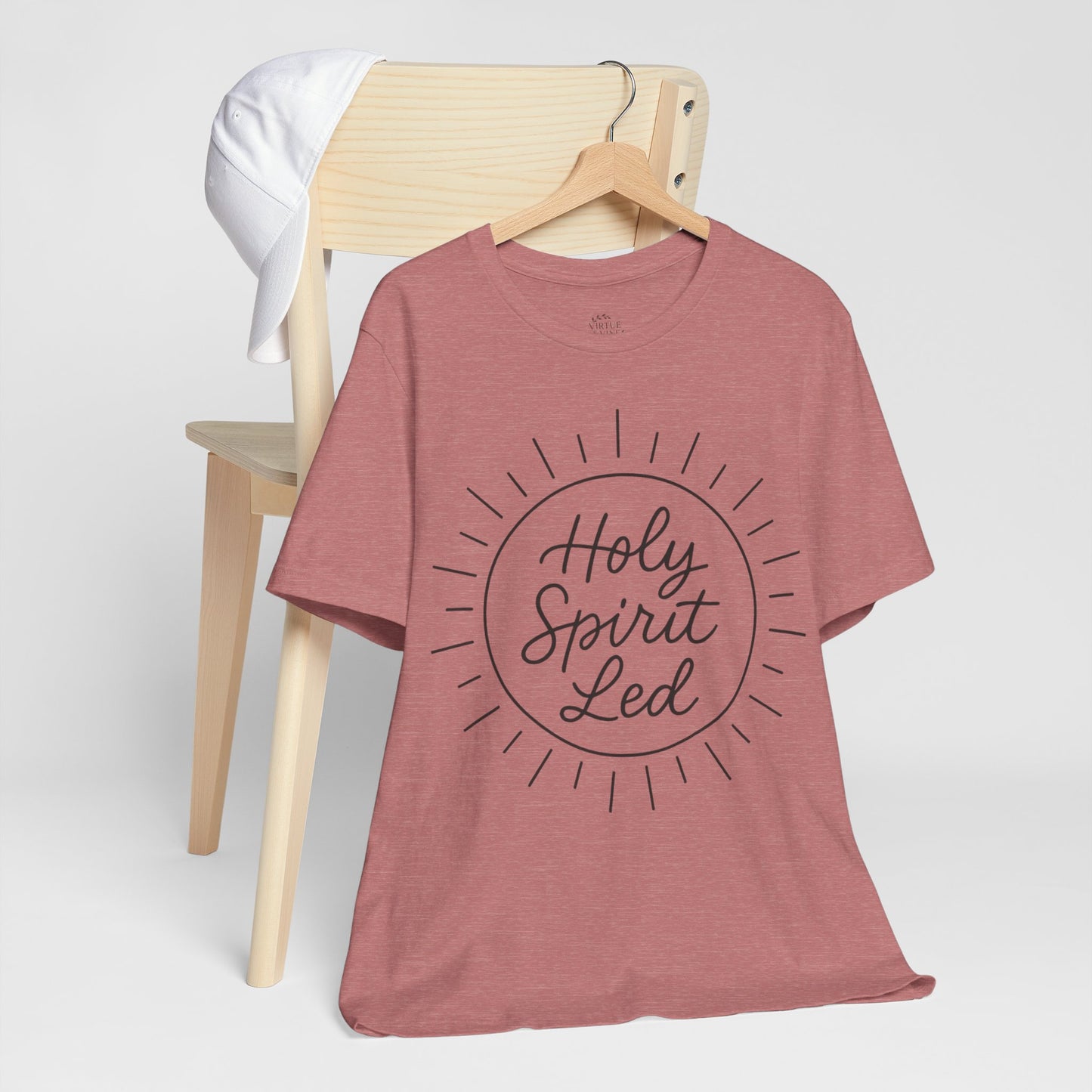“Holy Spirit Led” Minimalist T-Shirt – John 14:26 Inspired