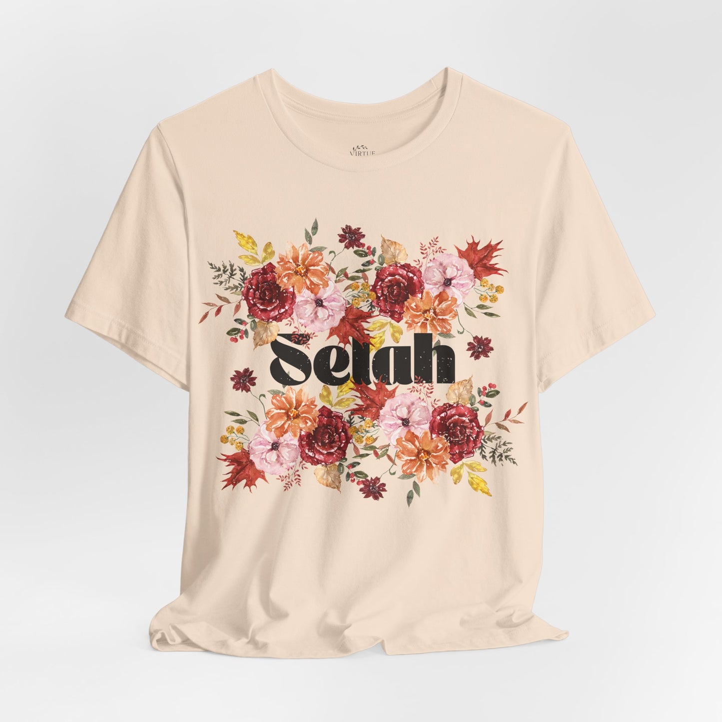 Selah Fall Floral T-Shirt – Cozy & Stylish for the Season