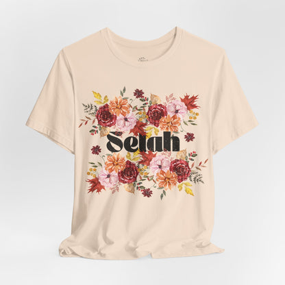 Selah Fall Floral T-Shirt – Cozy & Stylish for the Season