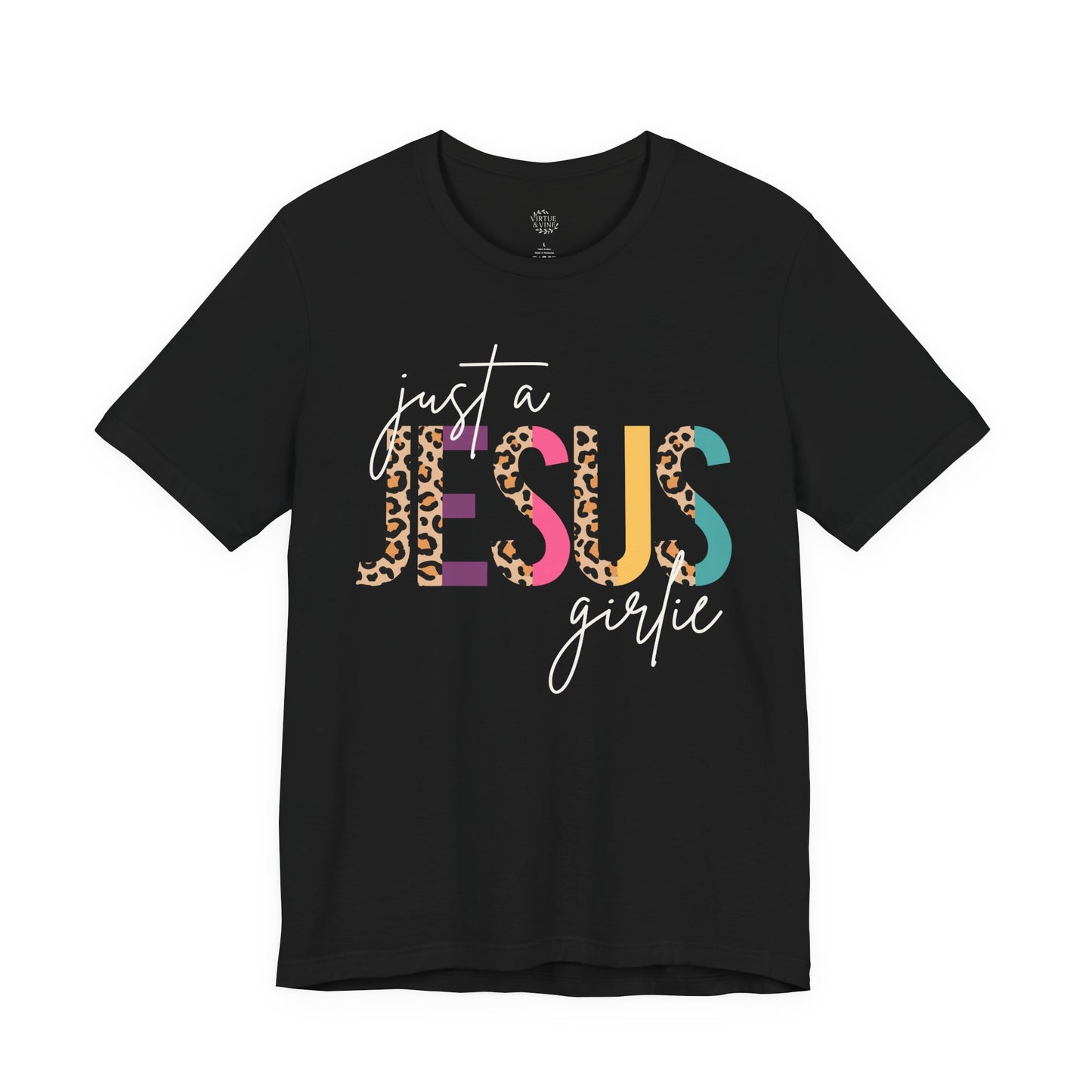Just a Jesus Girlie tee | T-Shirt