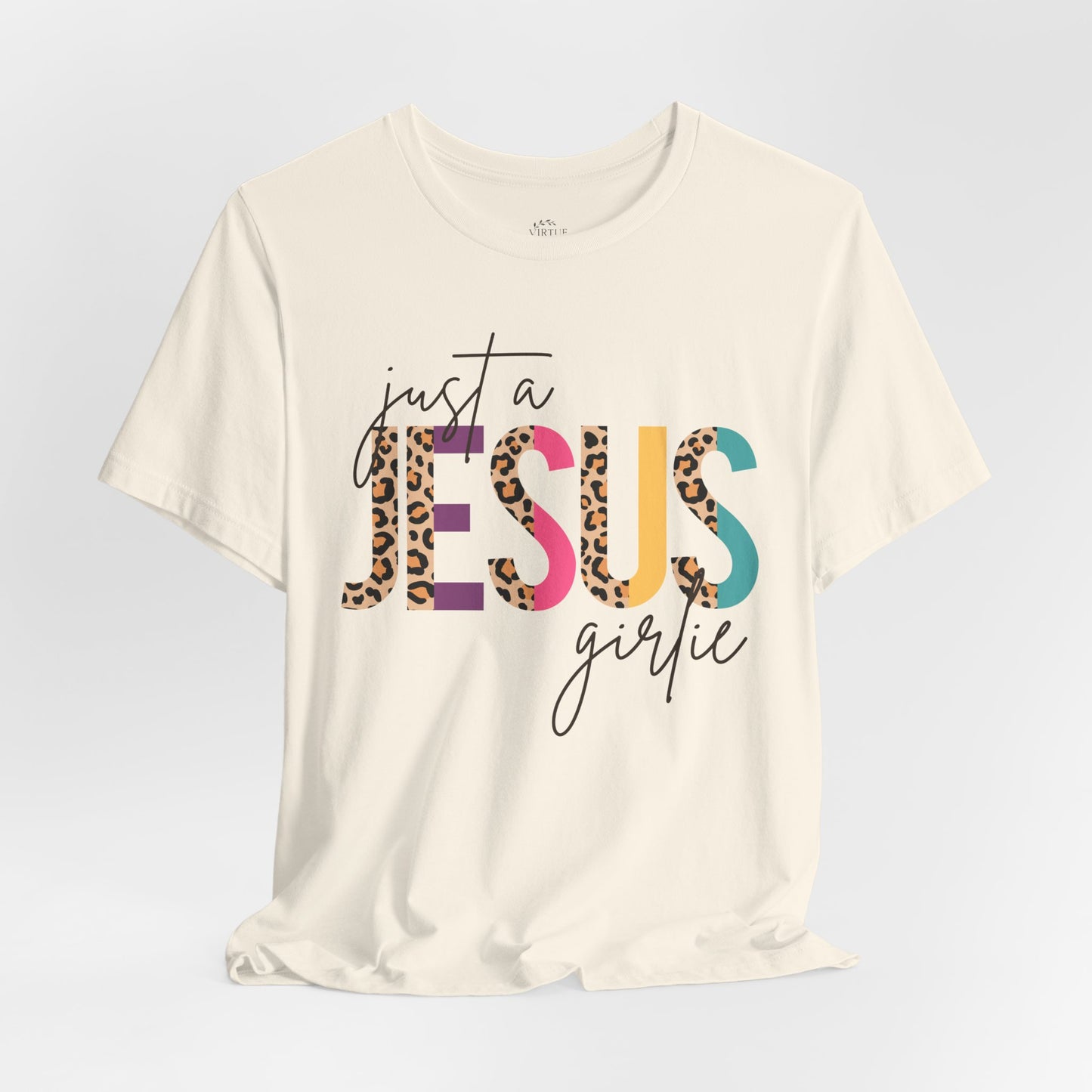 Just a Jesus Girlie tee | T-Shirt