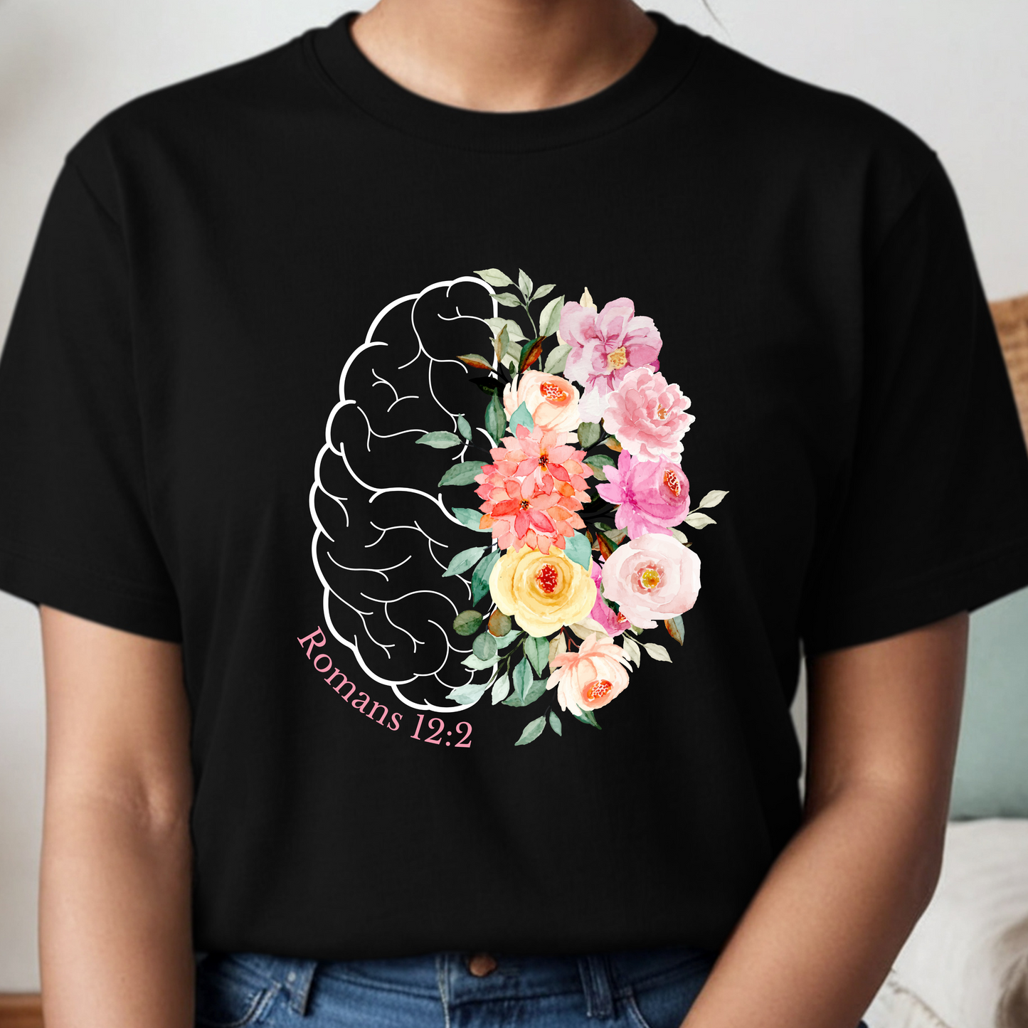 Romans 12:2 Shirt – Renew Your Mind Christian Tee