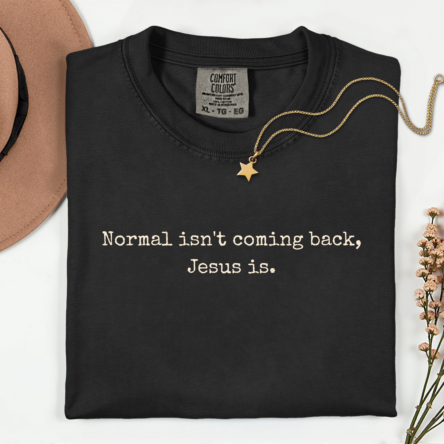 Comfort Colors® Jesus Is Coming Shirt – Revelation Bible Tee, End Times Faith Gift Idea