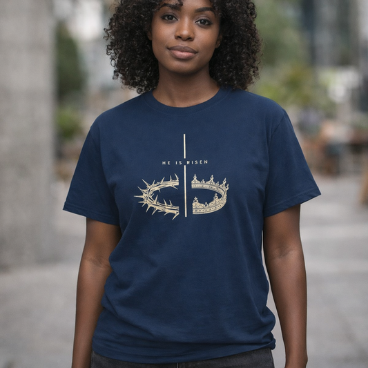 Christian Crown of Thorns T-Shirt — He Is RisenTee