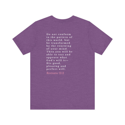 Romans 12:2 Shirt – Renew Your Mind Christian Tee