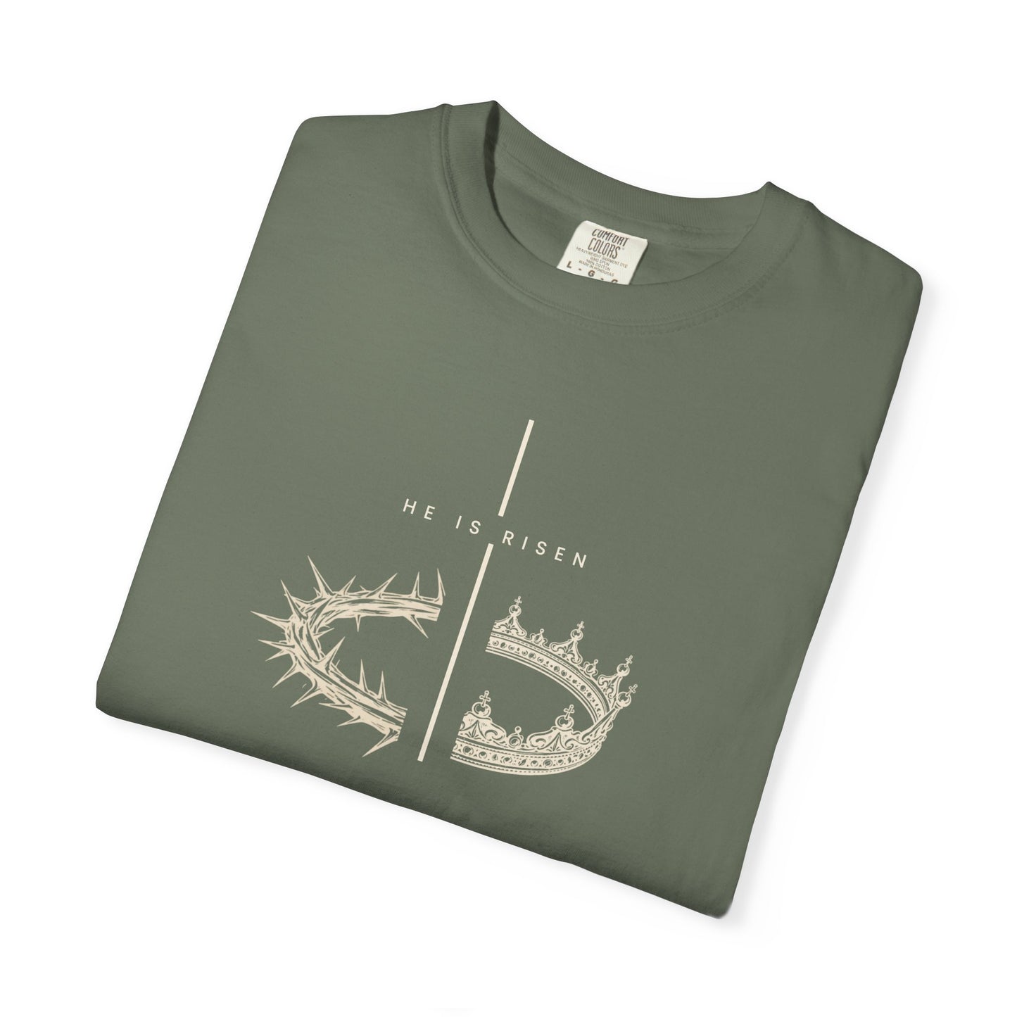 Christian Crown of Thorns T-Shirt — He Is RisenTee