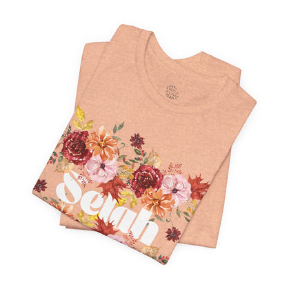 Selah Fall Floral T-Shirt – Cozy & Stylish for the Season
