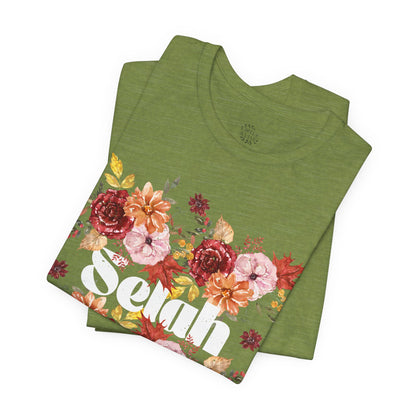 Selah Fall Floral T-Shirt – Cozy & Stylish for the Season