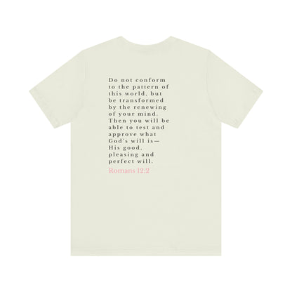 Romans 12:2 Shirt – Renew Your Mind Christian Tee