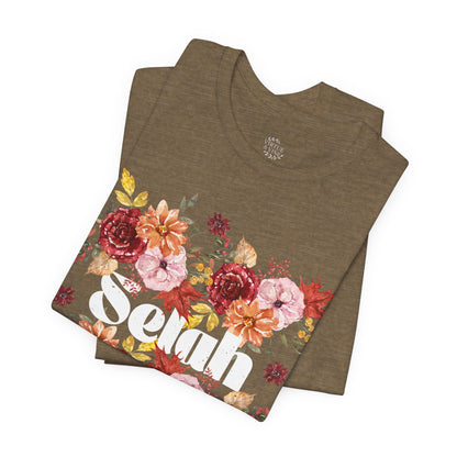 Selah Fall Floral T-Shirt – Cozy & Stylish for the Season