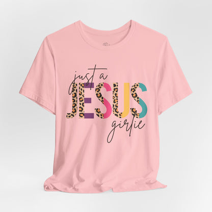 Just a Jesus Girlie tee | T-Shirt