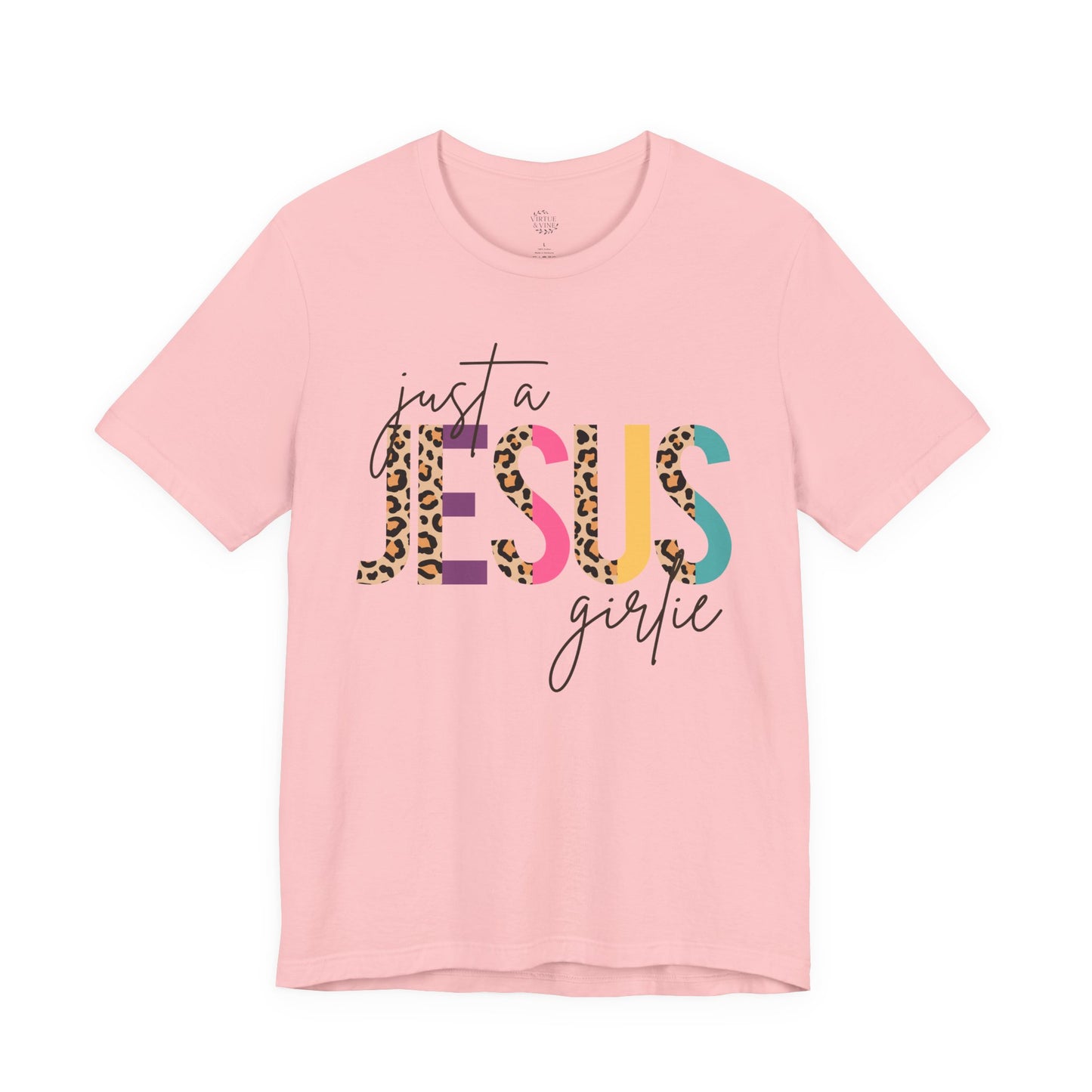Just a Jesus Girlie tee | T-Shirt
