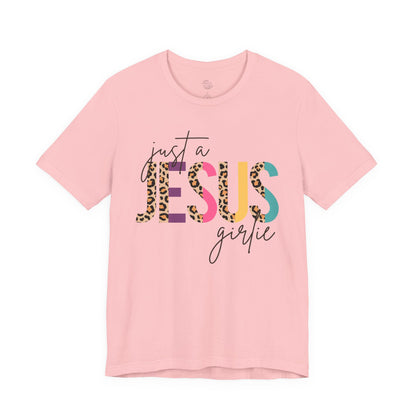 Just a Jesus Girlie tee | T-Shirt