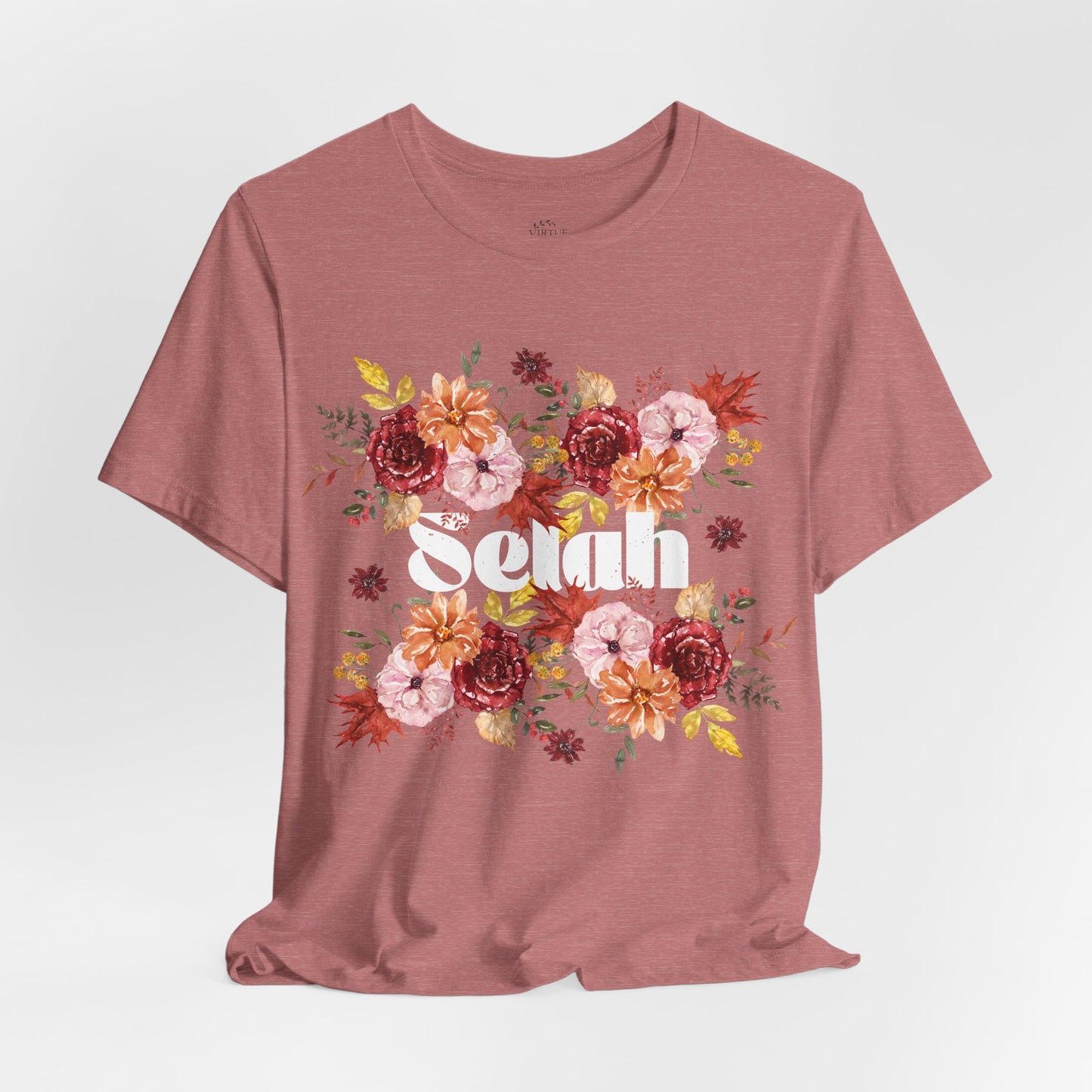 Selah Fall Floral T-Shirt – Cozy & Stylish for the Season