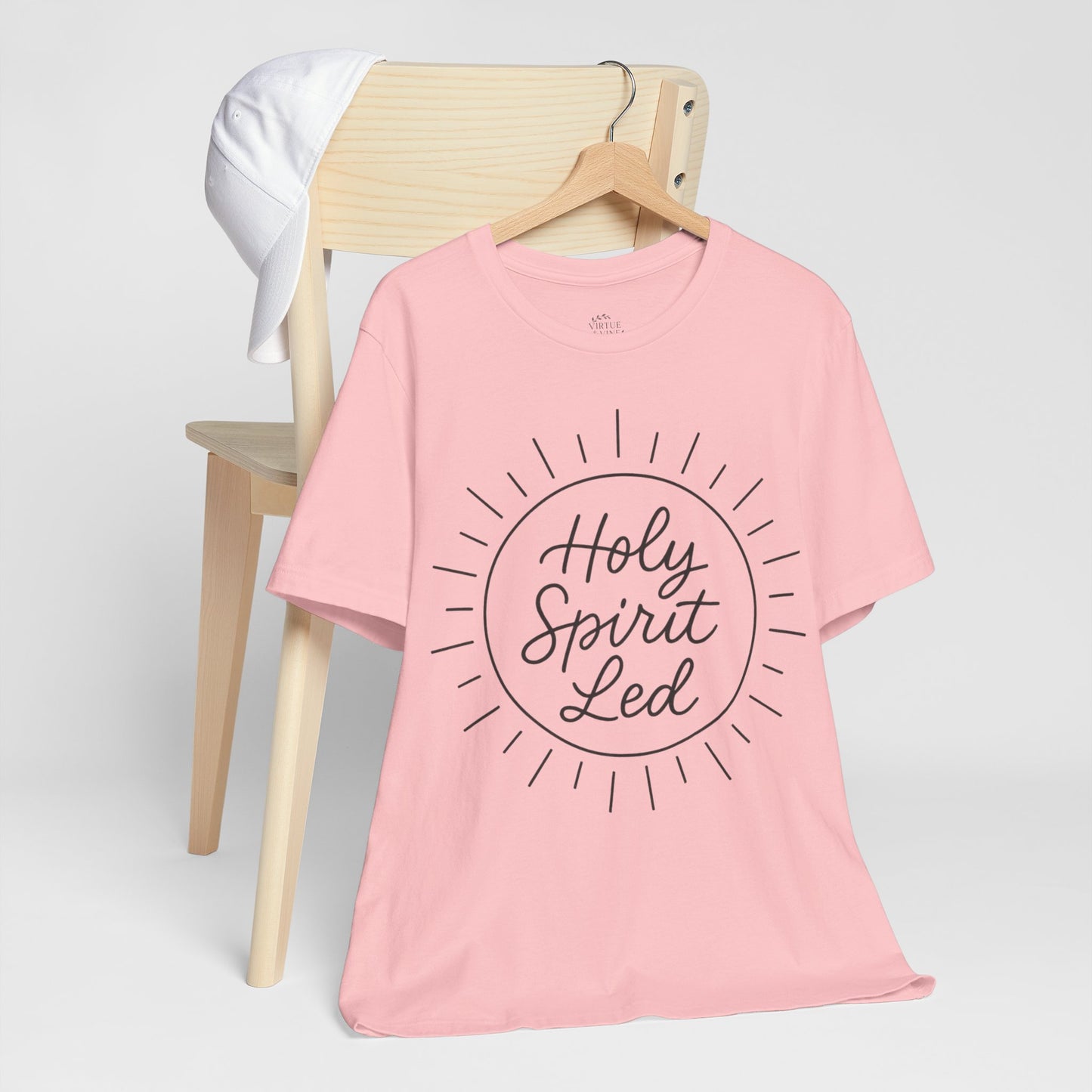“Holy Spirit Led” Minimalist T-Shirt – John 14:26 Inspired