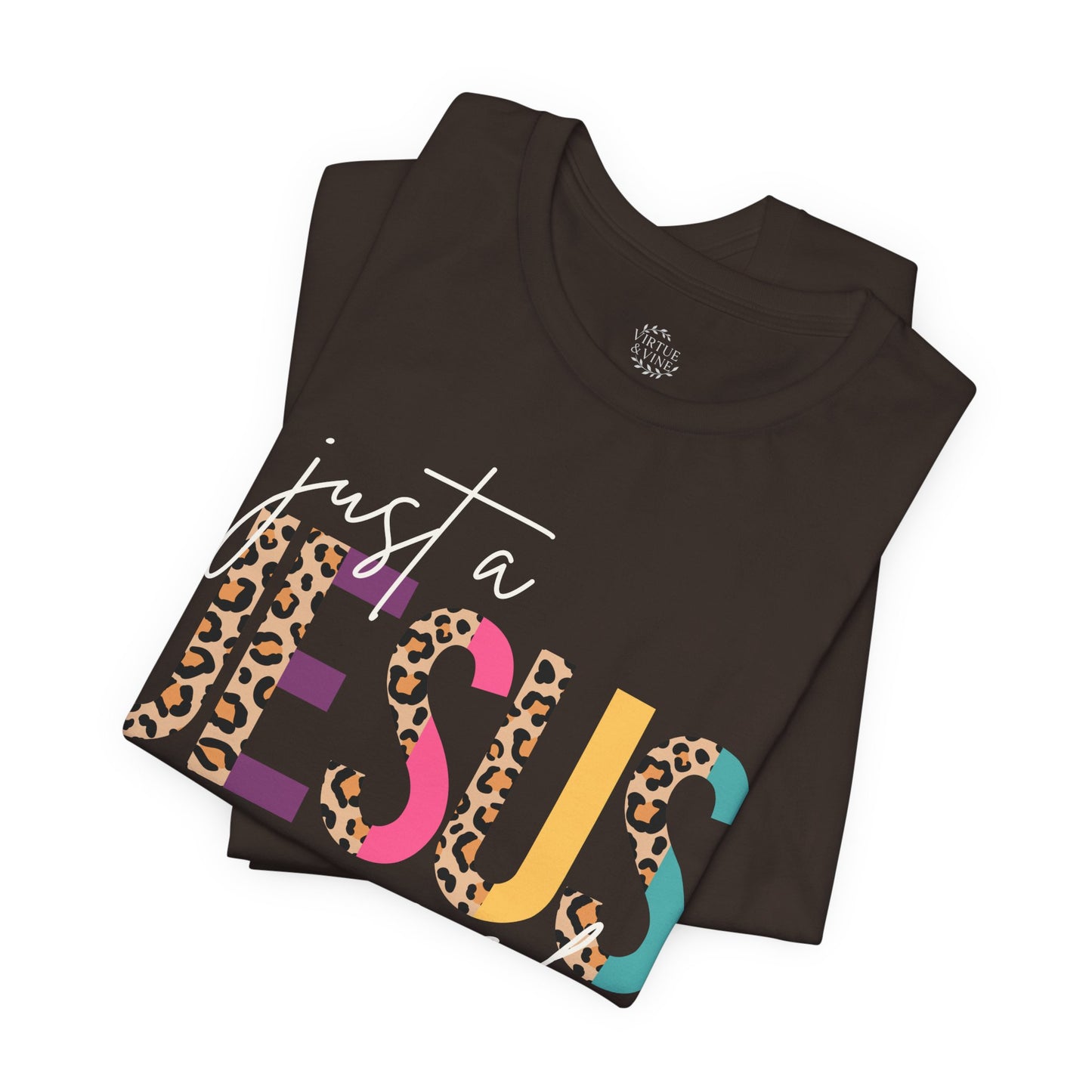 Just a Jesus Girlie tee | T-Shirt