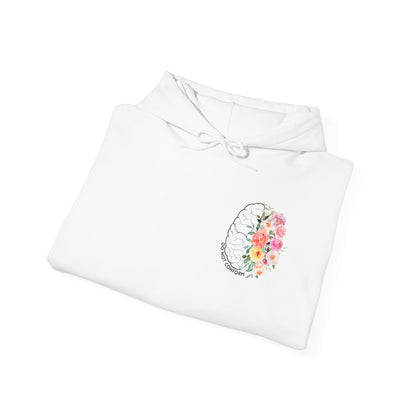 Hoodie Do Not Conform brain with flowers Tee | Romans 12:2 religious sweatshirt