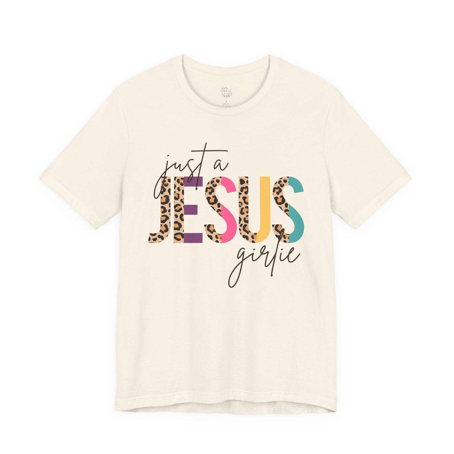 Just a Jesus Girlie tee | T-Shirt