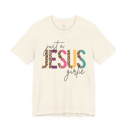 Just a Jesus Girlie tee | T-Shirt