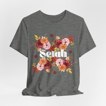 Selah Fall Floral T-Shirt – Cozy & Stylish for the Season