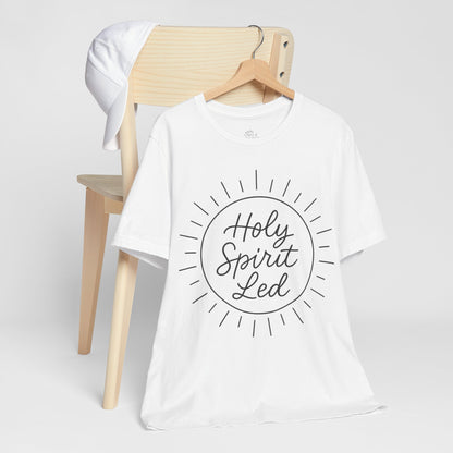 “Holy Spirit Led” Minimalist T-Shirt – John 14:26 Inspired