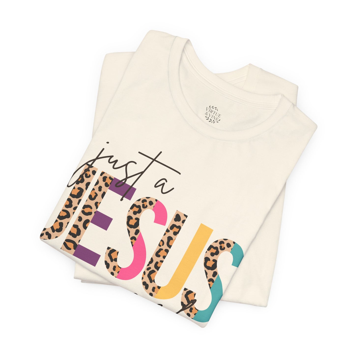 Just a Jesus Girlie tee | T-Shirt