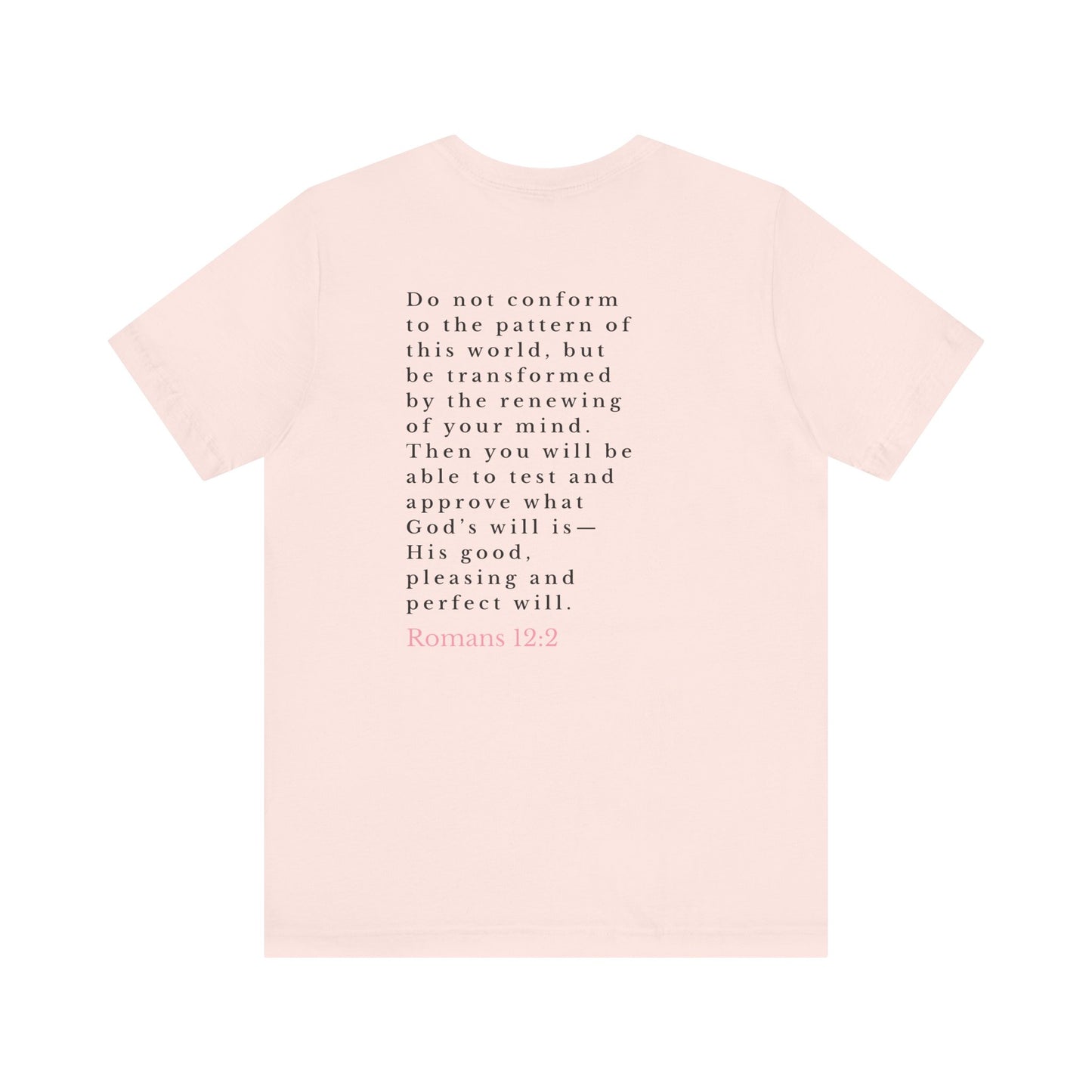 Romans 12:2 Shirt – Renew Your Mind Christian Tee