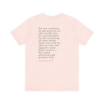 Romans 12:2 Shirt – Renew Your Mind Christian Tee